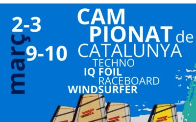 Campionat Catalunya Techno 293, IQ Foil, Raceboard I Windsurfer (9-10 març)